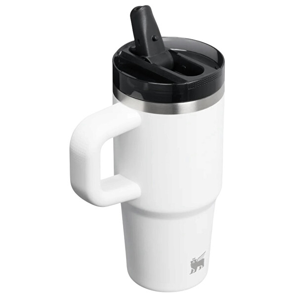 Nerezový termohrnek The Quencher Protour Flip Straw 600 ml Chalk