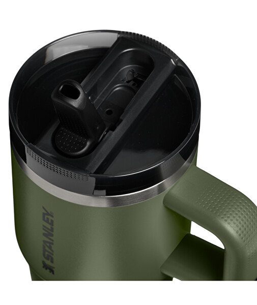 Nerezový termohrnek The Quencher Protour Flip Straw 600 ml Dried Pine