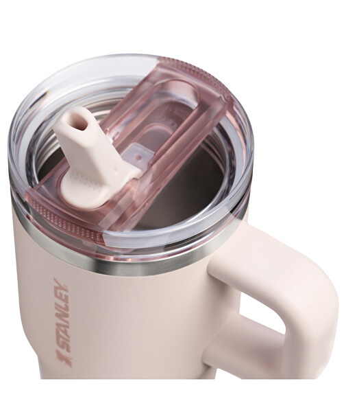 Nerezový termohrnek The Quencher Protour Flip Straw 600 ml Rose Quartz