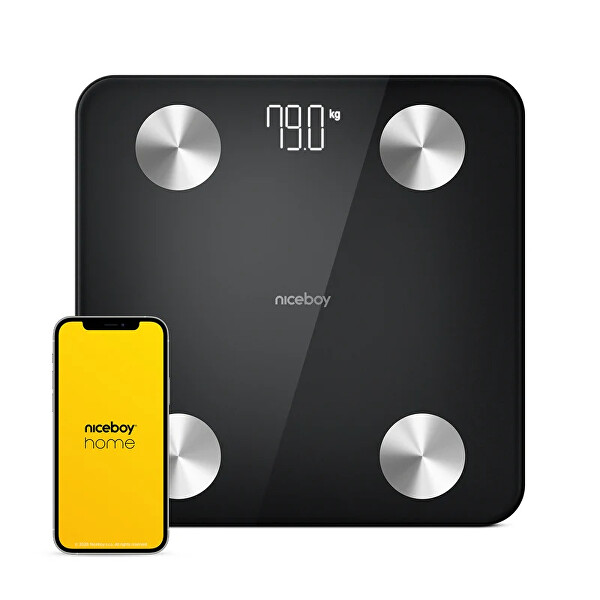 Osobná váha Niceboy SmartScale 2 Black