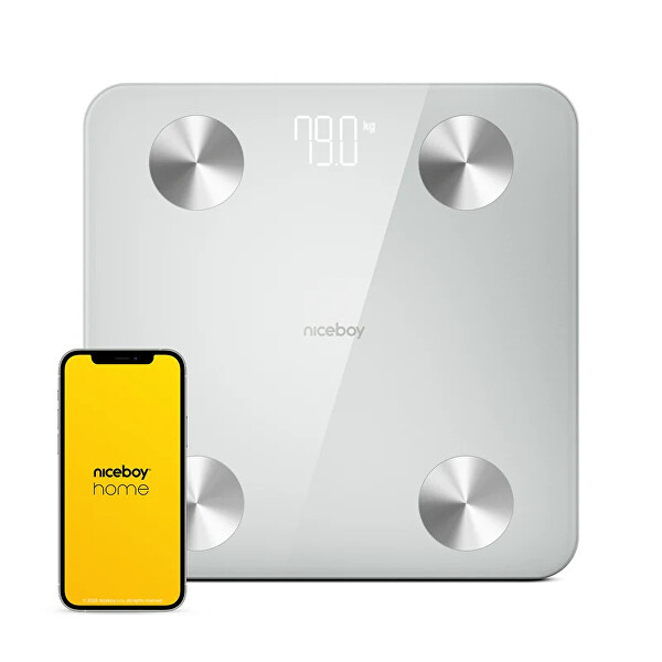 Osobní váha Niceboy SmartScale 2 White