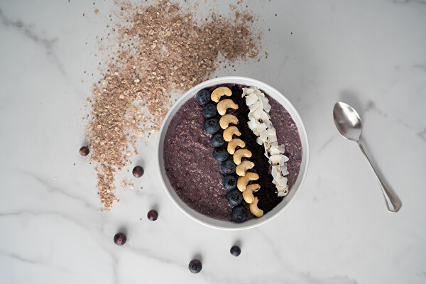 Ovsená kaša acai a čučoriedky BIO 400 g