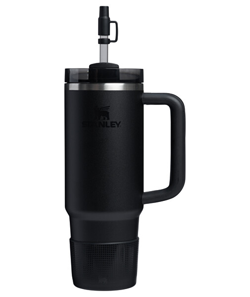 Silikonový obal dna a kryt slámky The Quencher Boot + Straw Topper 1180 ml Black