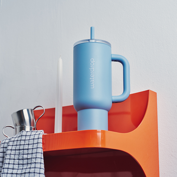 Termohrnček Explorer 1,1 l - Bridlicovo modrá