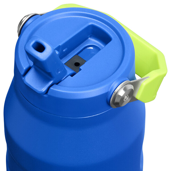 Termolahev The IceFlow™ Bottle Flip Straw 1100 ml Cobalt Chartreuse