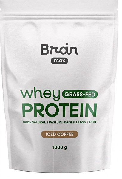 Grass-fed Whey Protein - Ledová káva 1000 g