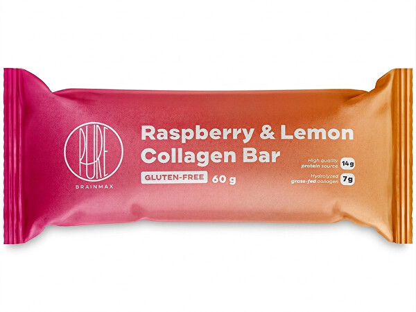 Kolagenová tyčinka - Malina a citron 60 g