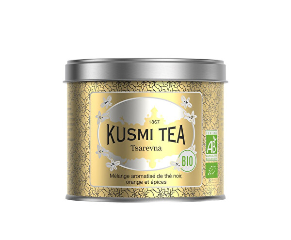 Vánoční čaj Tsarevna BIO v plechovce 100 g