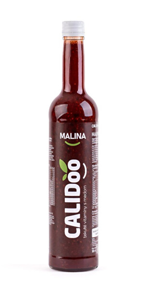 Malina - tekuté vitamíny s medem 500 ml