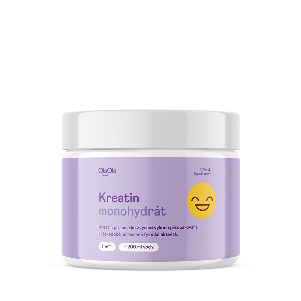 Kreatin monohydrát pro intenzivní trénink 250 g