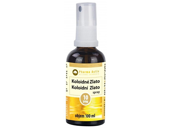 Koloidní zlato ve spreji (10ppm) 100 ml