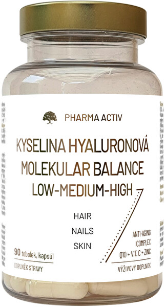 Kyselina Hyaluronová Molekulárny komplex Low-Medium-High 90 kapsúl