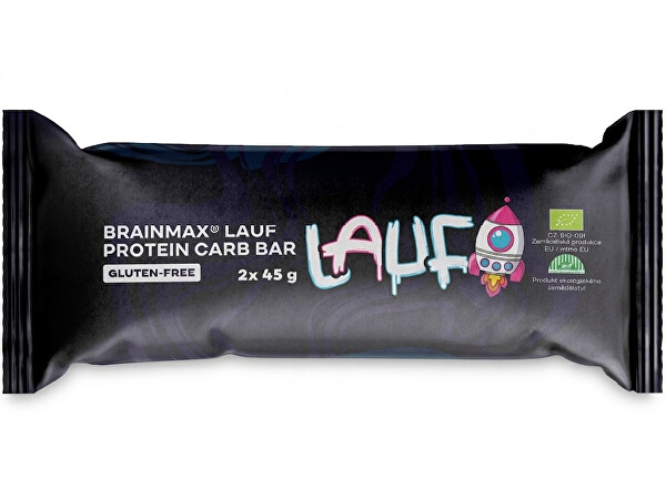 Proteinová sacharidová tyčinka s polevou BIO 2 x 45 g