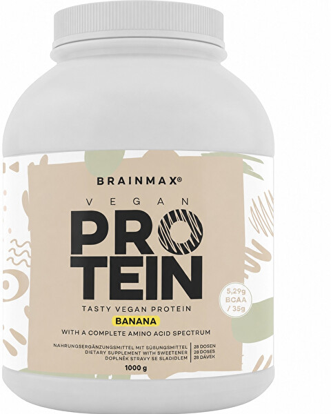 Vegan protein - Banán 1000 g