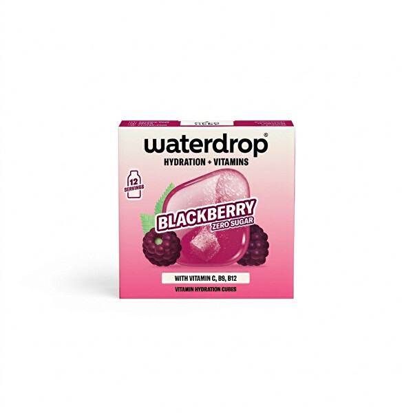 Microdrink – Šumivá kostka Blackberry 12 kusů