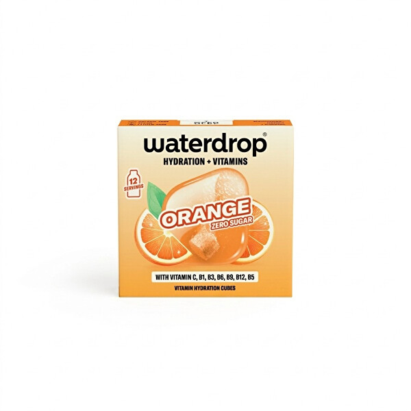Microdrink – Šumivá kostka Orange 12 kusů