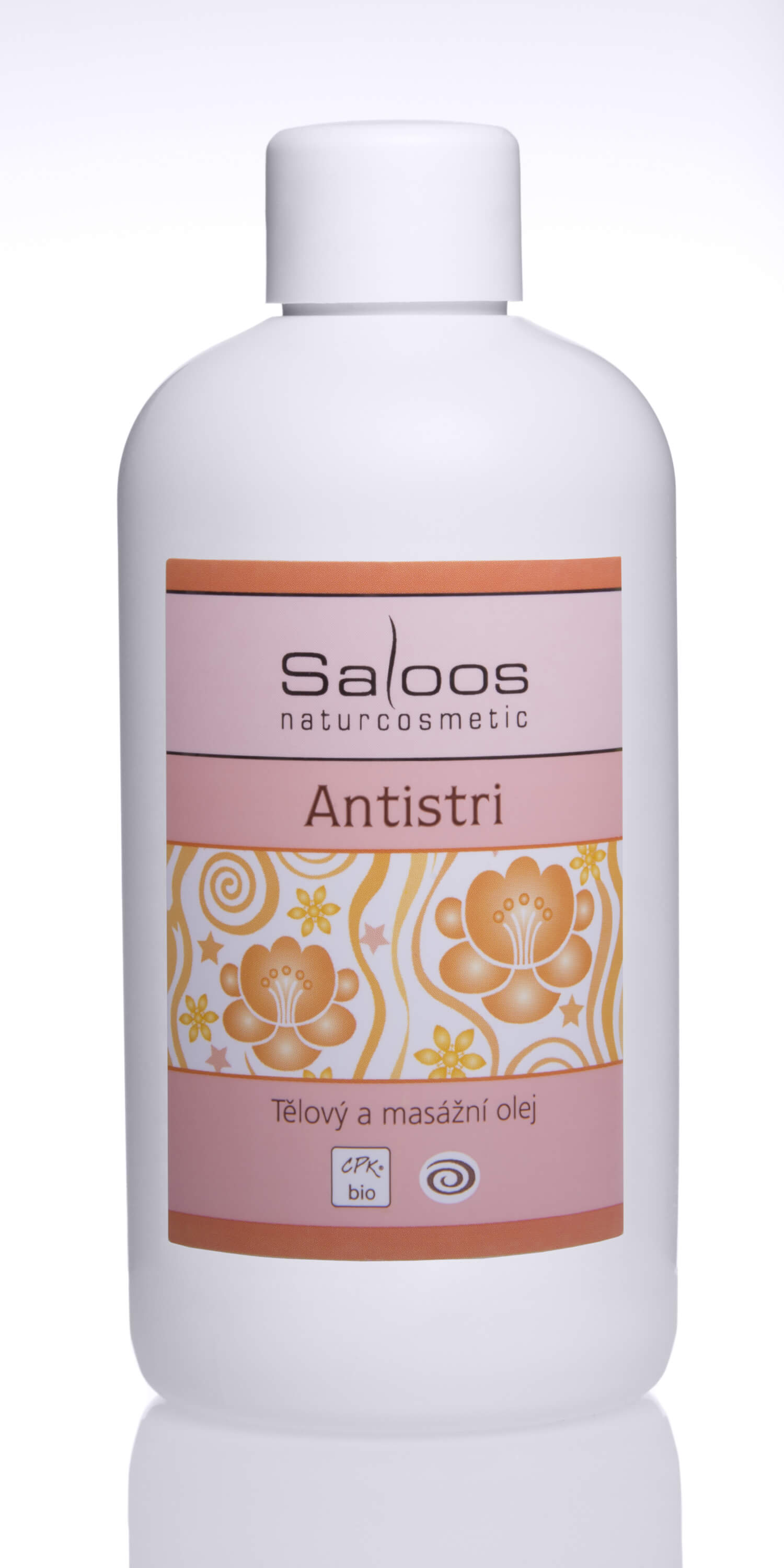 Zobrazit detail výrobku Saloos Bio tělový a masážní olej - Antistri 250 ml + 2 měsíce na vrácení zboží
