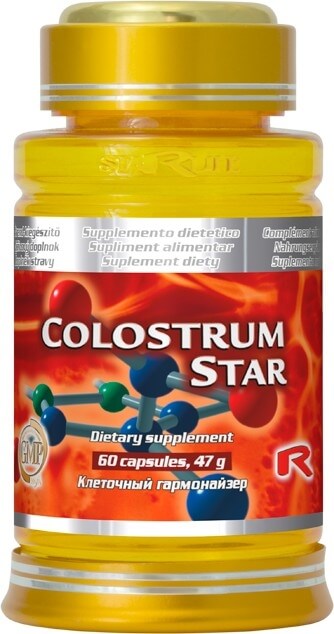 Zobrazit detail výrobku STARLIFE COLOSTRUM STAR 60 kapslí + 2 měsíce na vrácení zboží