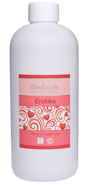 Zobrazit detail výrobku Saloos Bio tělový a masážní olej - Erotika 500 ml + 2 měsíce na vrácení zboží