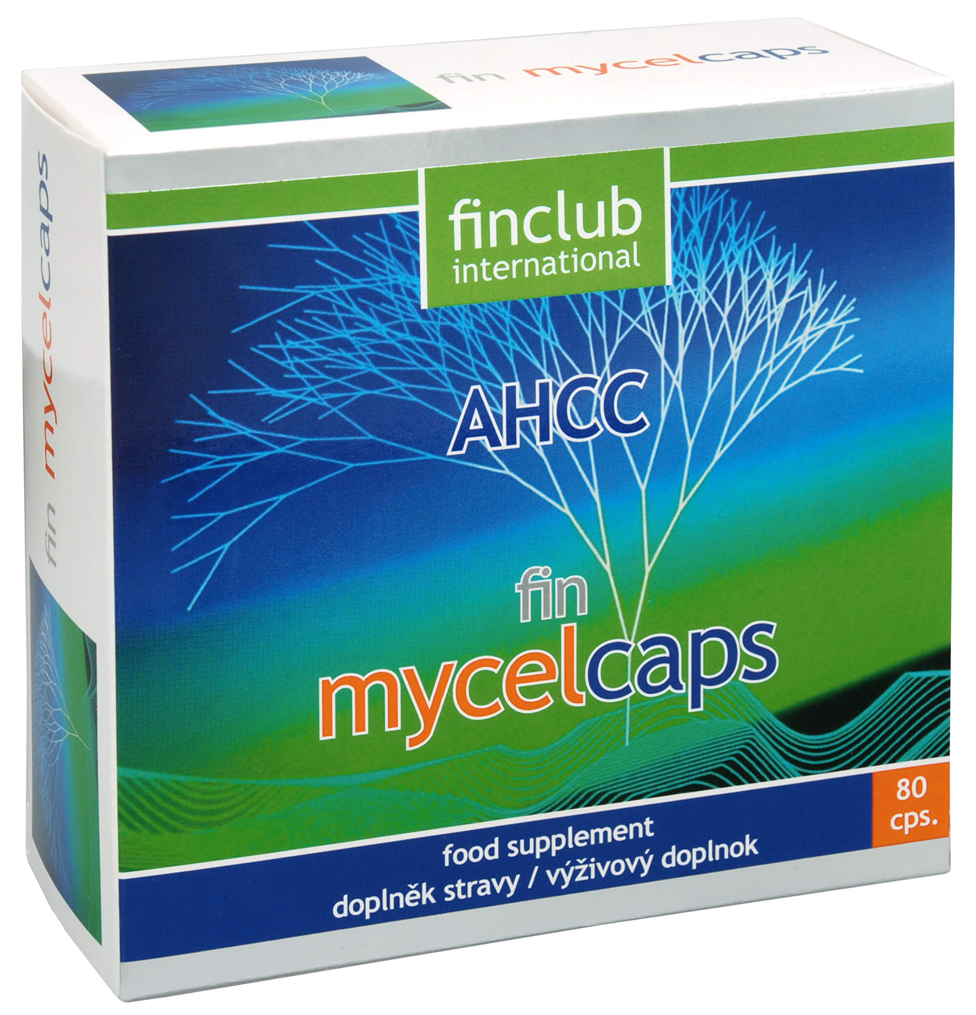 Zobrazit detail výrobku Finclub Fin Mycelcaps 80 kapslí + 2 měsíce na vrácení zboží