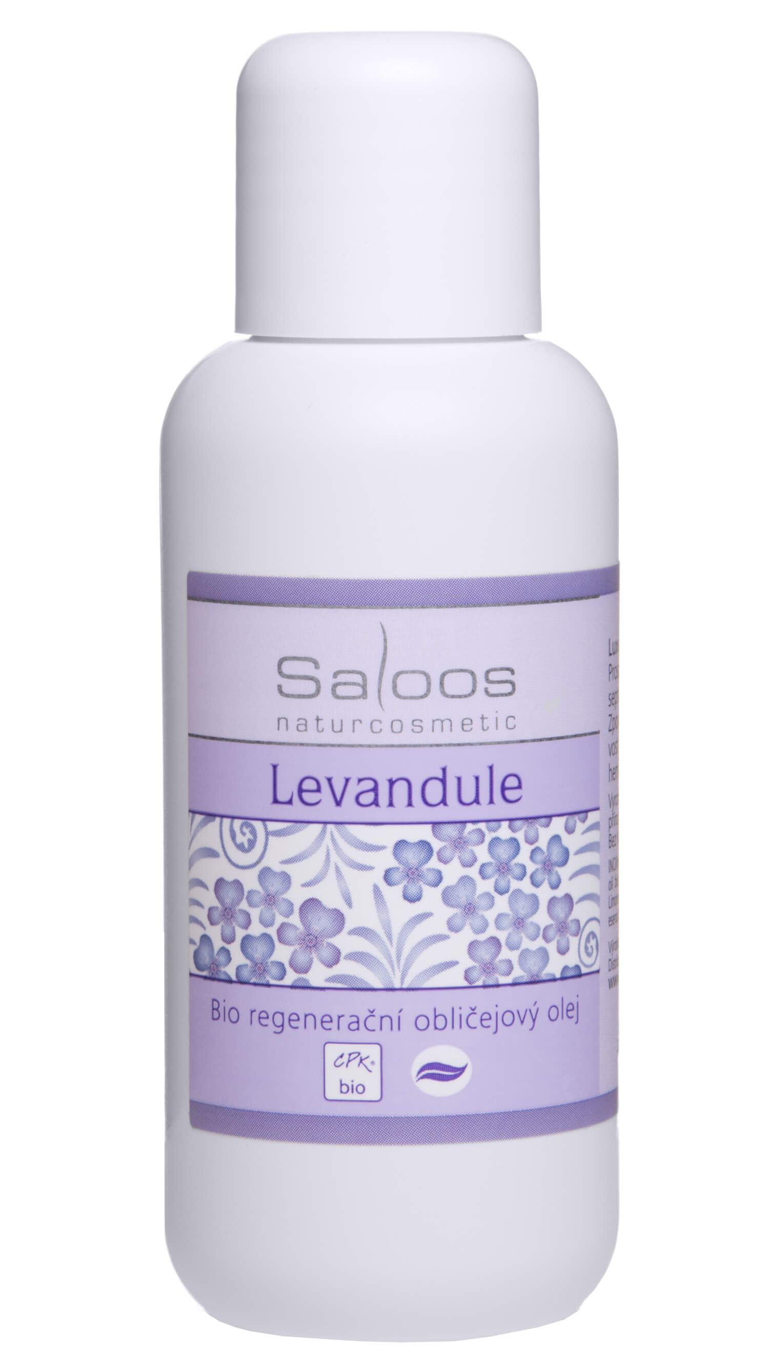 Zobrazit detail výrobku Saloos Bio regenerační obličejový olej - Levandule 100 ml + 2 měsíce na vrácení zboží