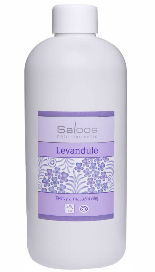 Zobrazit detail výrobku Saloos Bio tělový a masážní olej - Levandule 250 ml + 2 měsíce na vrácení zboží