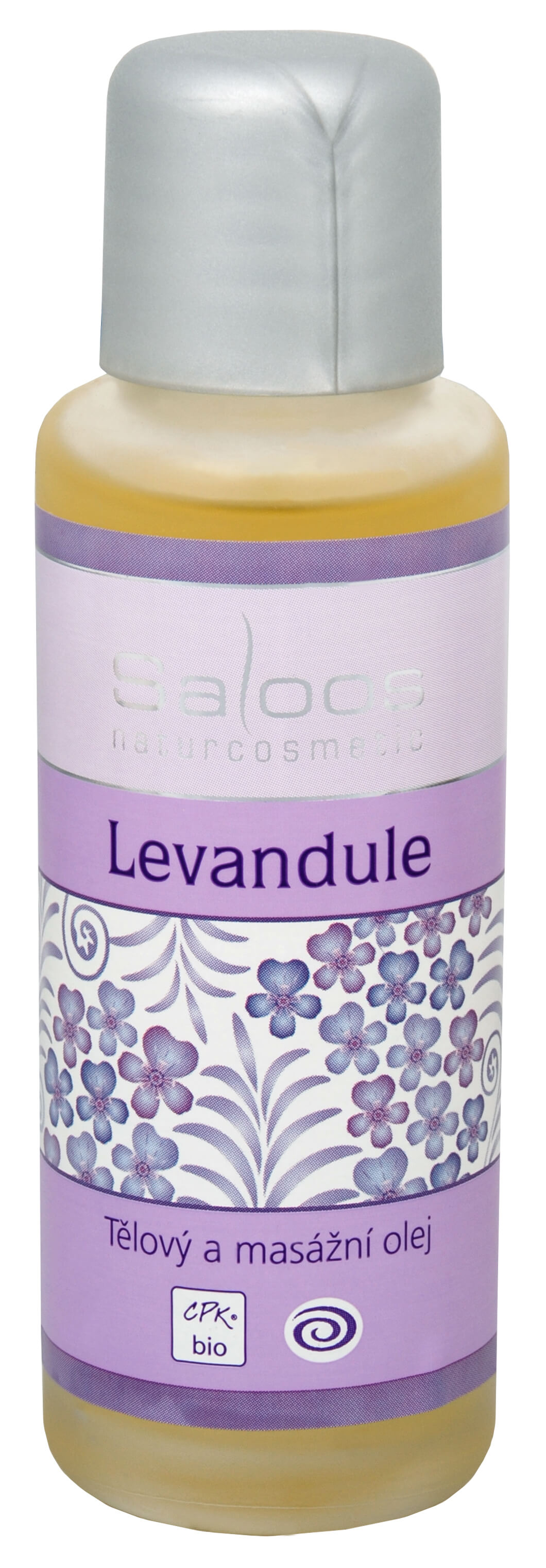 Saloos Bio telový a masážny olej - Levanduľa 125 ml + 2 mesiace na vrátenie tovaru