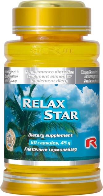 Starlife RELAX STAR 60 kapsúl + 2 mesiace na vrátenie tovaru