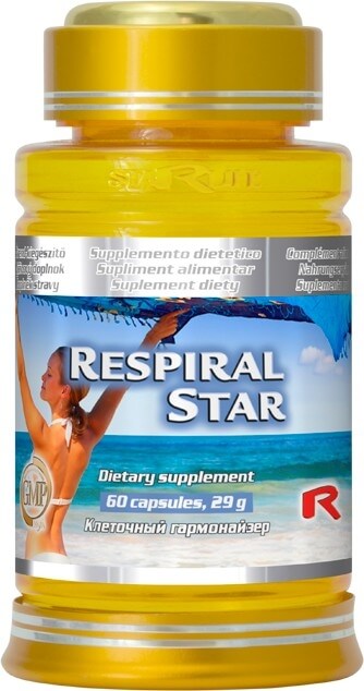 Zobrazit detail výrobku STARLIFE RESPIRAL STAR 60 kapslí + 2 měsíce na vrácení zboží