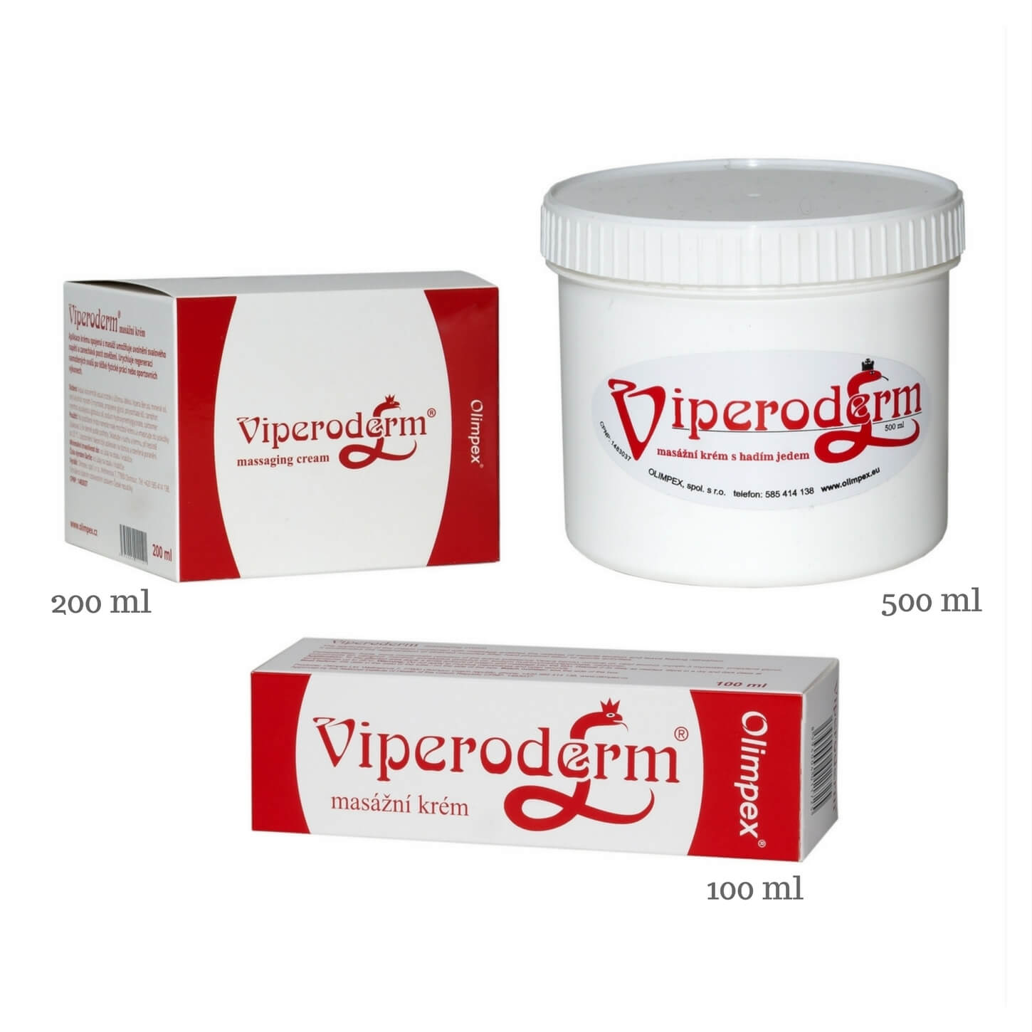 Zobrazit detail výrobku Olimpex Viperoderm 200 ml