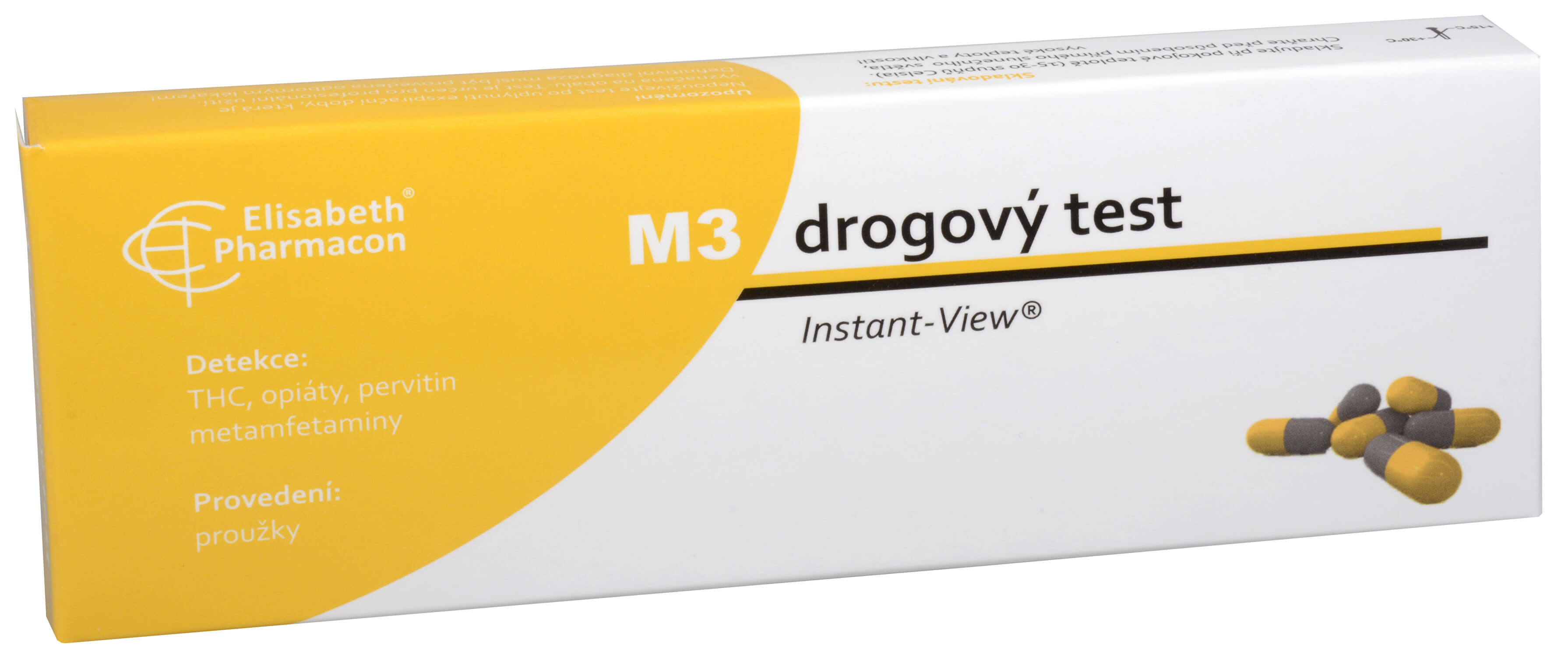 Zobrazit detail výrobku Phoenix Drogový test M-3 Multipanel Instant-View 1 ks + 2 měsíce na vrácení zboží