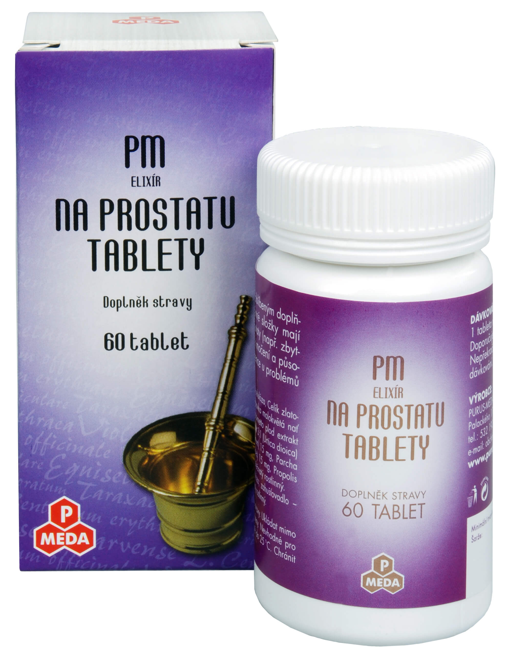 Zobrazit detail výrobku Purus Meda PM Elixír na prostatu 60 tbl. + 2 měsíce na vrácení zboží