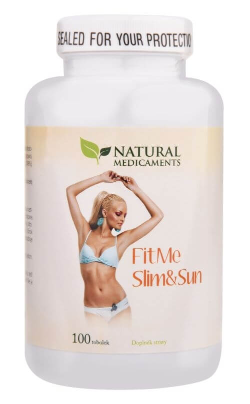 Zobrazit detail výrobku Natural Medicaments FitMe Slim & Sun 100 kapslí + 2 měsíce na vrácení zboží