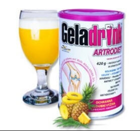 Zobrazit detail výrobku Geladrink Geladrink Artrodiet nápoj 420 g Ananas + 2 měsíce na vrácení zboží