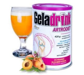 Zobrazit detail výrobku Geladrink Geladrink Artrodiet nápoj 420 g Broskev + 2 měsíce na vrácení zboží