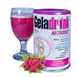 Zobrazit detail výrobku Geladrink Geladrink Artrodiet nápoj 420 g Malina + 2 měsíce na vrácení zboží