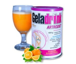Zobrazit detail výrobku Geladrink Geladrink Artrodiet nápoj 420 g Pomeranč + 2 měsíce na vrácení zboží