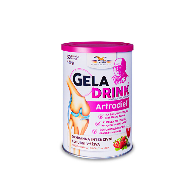 Geladrink Geladrink Artrodiet nápoj 420 g Jahoda