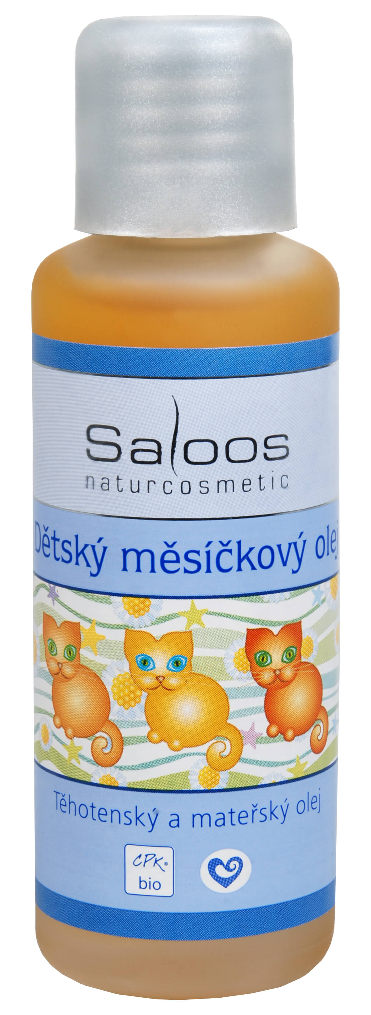 Zobrazit detail výrobku Saloos Bio Dětský měsíčkový olej 50 ml + 2 měsíce na vrácení zboží