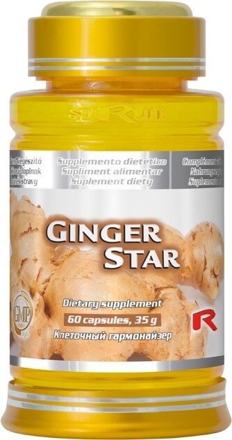 Zobrazit detail výrobku Starlife Ginger star 60 kapslí