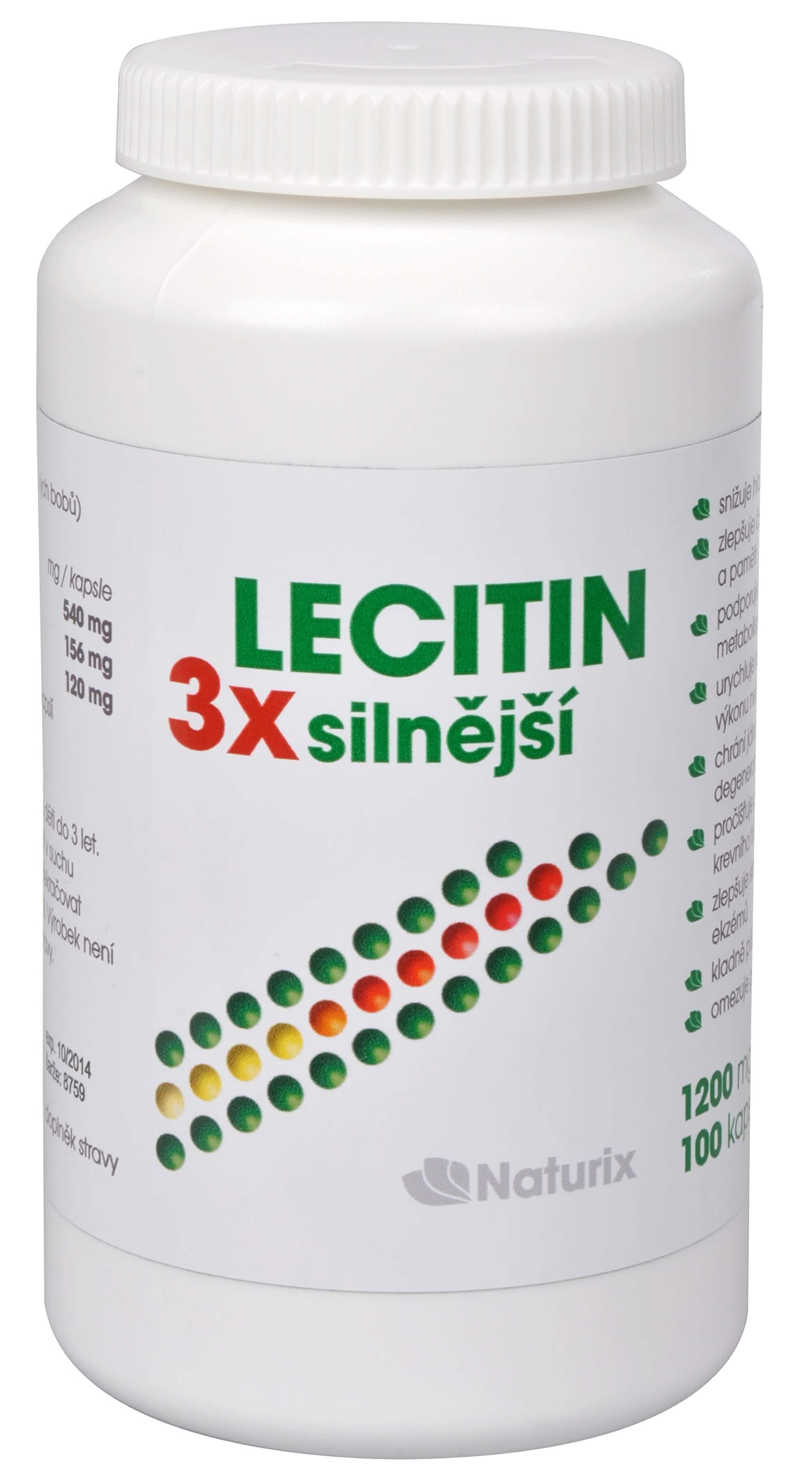 Zobrazit detail výrobku Vetrisol Lecitin 3x silnější 100 kapslí