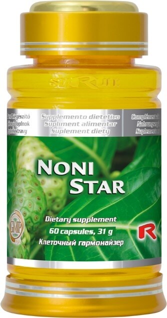 Zobrazit detail výrobku STARLIFE NONI STAR 60 kapslí + 2 měsíce na vrácení zboží