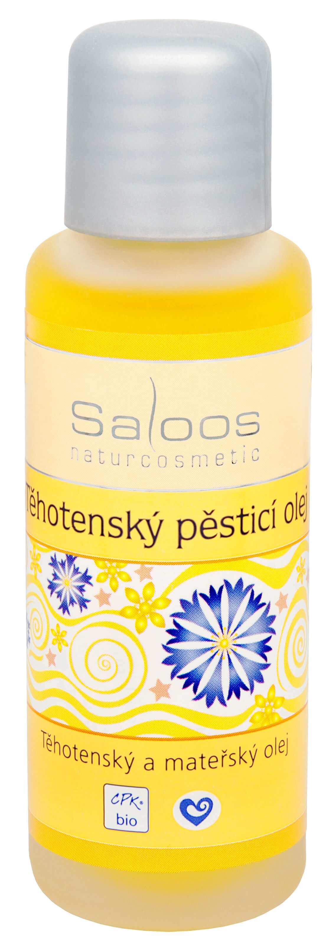Zobrazit detail výrobku Saloos Bio Těhotenský pěsticí olej lisovaný za studena 50 ml
