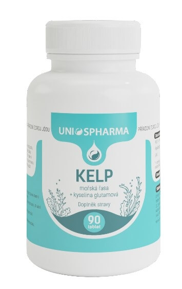 Zobrazit detail výrobku Unios Pharma Kelp - mořská řasa 90 tbl. + 2 měsíce na vrácení zboží