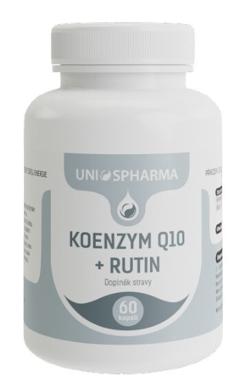 Zobrazit detail výrobku Unios Pharma Koenzym Q10 + rutin 60 kapslí