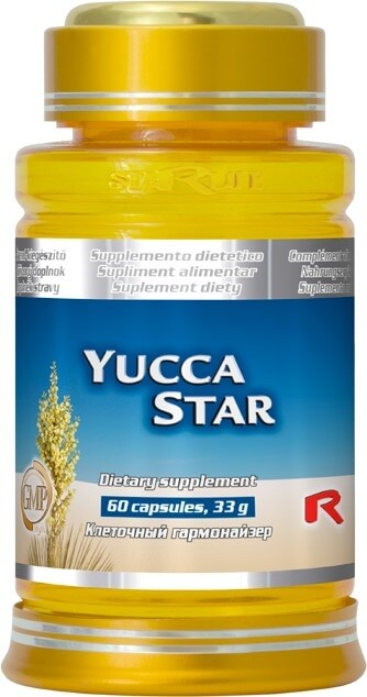Zobrazit detail výrobku STARLIFE YUCCA STAR 60 kapslí + 2 měsíce na vrácení zboží
