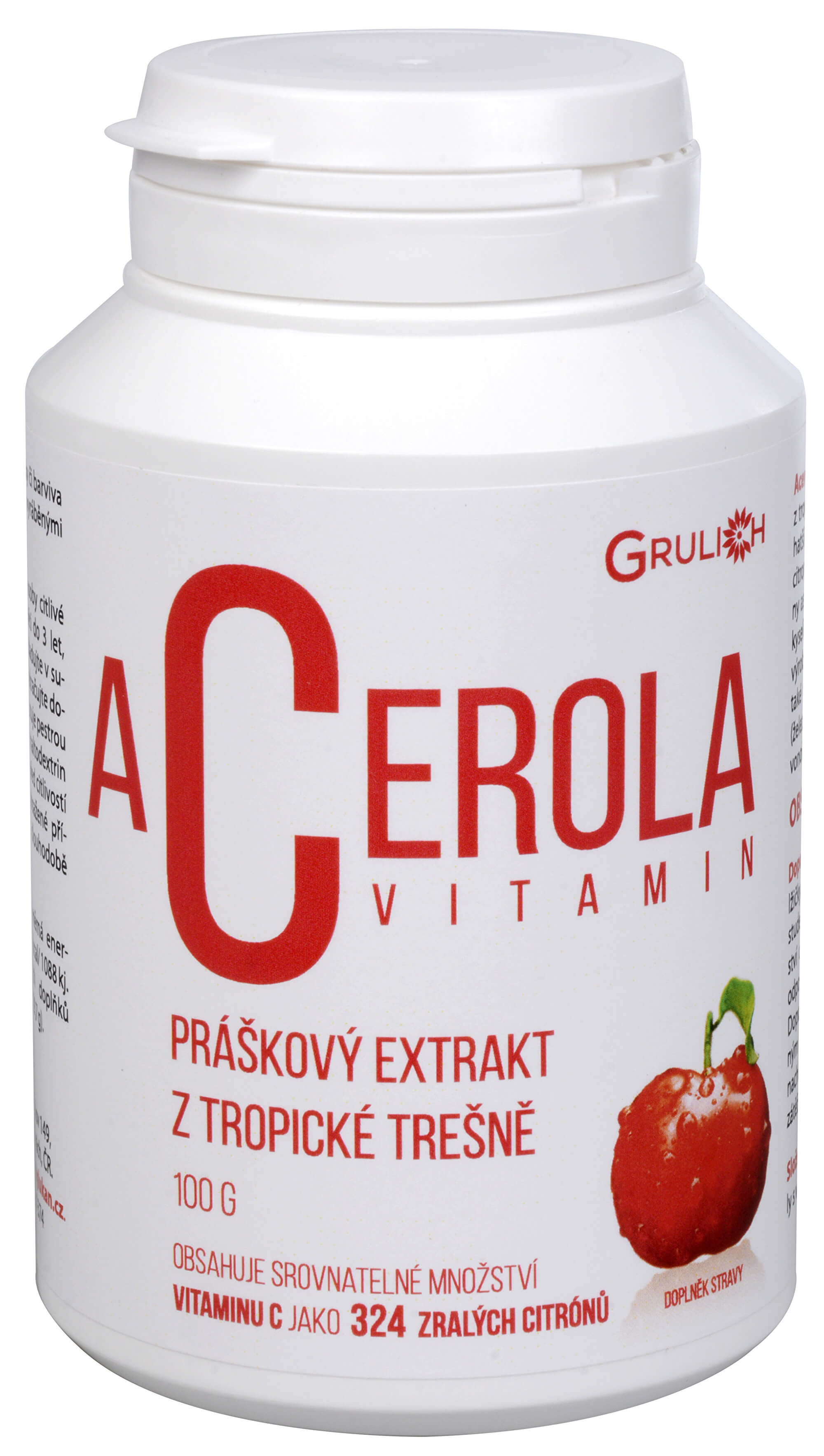 Zobrazit detail výrobku Grulich Acerola vitamín 100 g