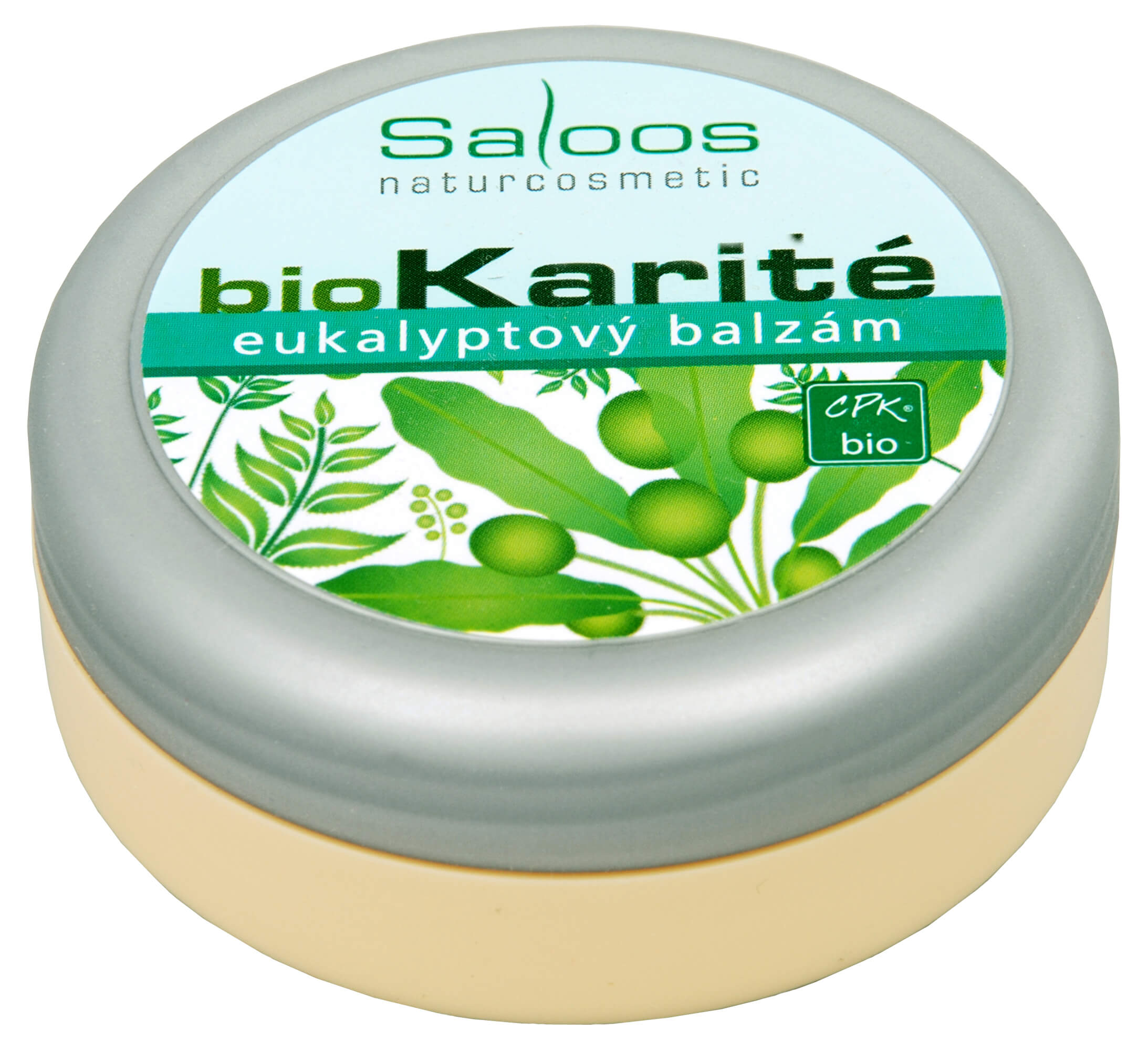 Zobrazit detail výrobku Saloos Bio Karité balzám - Eukalyptový 50 ml + 2 měsíce na vrácení zboží
