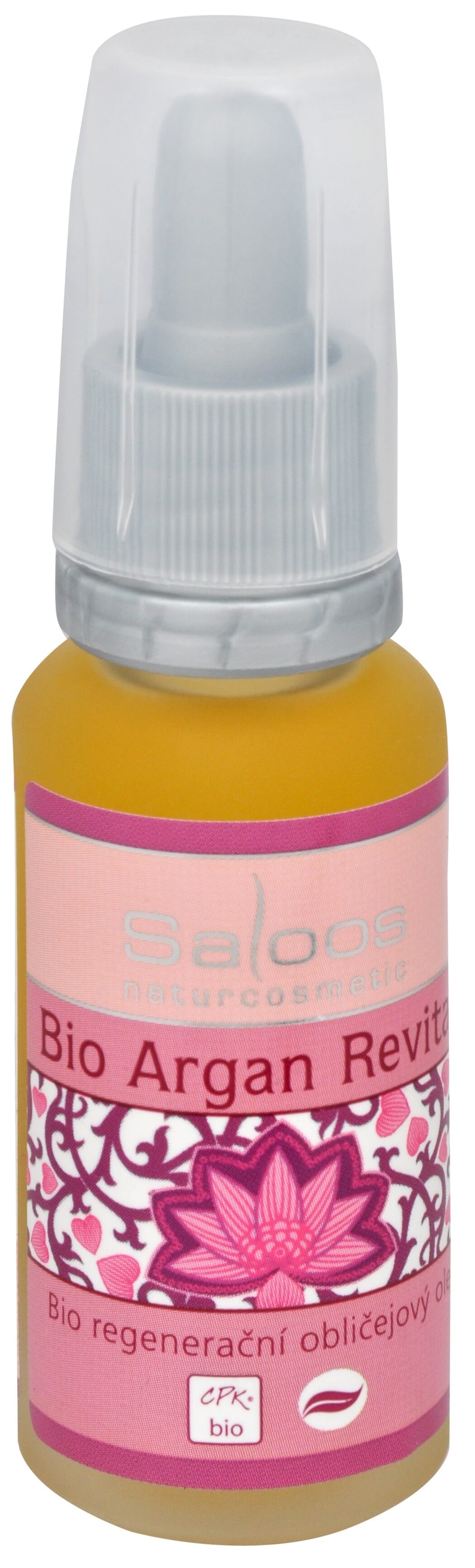 Saloos Bio regenerační obličejový olej - Argan Revital 20 ml