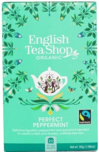 Zobrazit detail výrobku English Tea Shop Čaj Čistá máta 20 sáčků + 2 měsíce na vrácení zboží